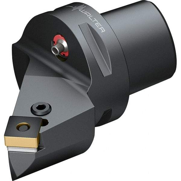 Walter - 45° Lead Angle, Indexable Turning Toolholder - 102.32mm OAL, Series PSSN-CAPTO-AUSSEN - USA Tool & Supply