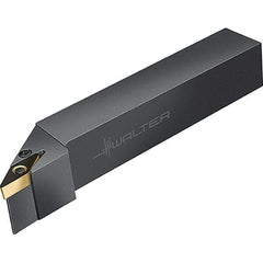 Walter - 93° Lead Angle, 20mm Shank Height x 20mm Shank Width, Indexable Turning Toolholder - 125mm OAL, Series PVJB-ISO-AUSSEN - USA Tool & Supply
