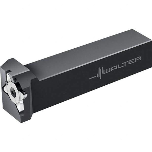 Walter - 6mm Max Depth of Cut, Indexable Grooving Tool Holder - 25.4mm Shank Height, 25.4mm Shank Width, 150mm OAL - USA Tool & Supply