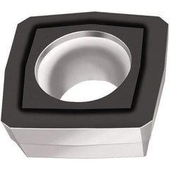 Walter - A57 Grade WKP25S Indexable Drill Insert - TiCN+Al2O3+(TiCN) Finish, 1/4" Inscribed Circle - USA Tool & Supply