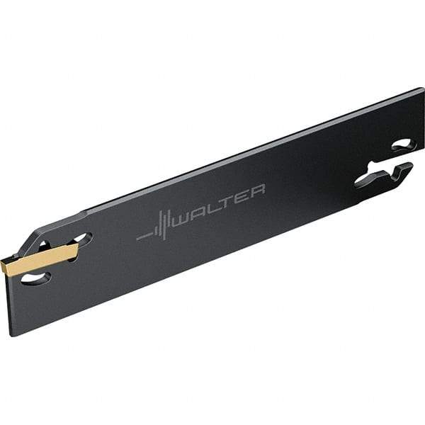 Walter - 1.024" Blade Height, 0.03" Blade Width, 4.264" OAL, Neutral Cut, Indexable Cut-Off Blade - 40mm Max Depth of Cut, G1042 Blade, G1042 Series - USA Tool & Supply