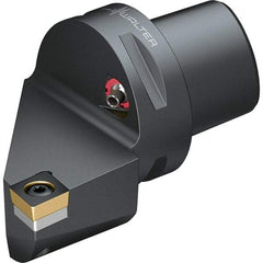 Walter - 95° Lead Angle, Indexable Turning Toolholder - 74mm OAL, Series SCLC-CAPTO-AUSSEN - USA Tool & Supply