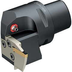 Walter - 0.591" Max Depth of Cut, Indexable Grooving Cutoff Toolholder - Series NCHE-GX24-CAPTO - USA Tool & Supply