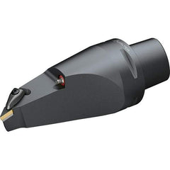 Walter - 95° Lead Angle, Indexable Turning Toolholder - 208mm OAL, Series DVMN-CAPTO-AUSSEN - USA Tool & Supply