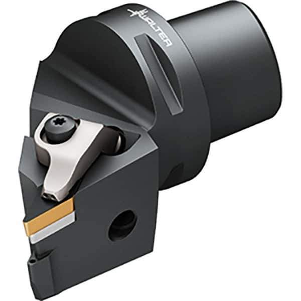 Walter - 93° Lead Angle, Indexable Turning Toolholder - 95mm OAL, Series DVJB-CAPTO-AUSSEN-P - USA Tool & Supply