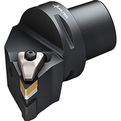 Walter - 107.5° Lead Angle, Indexable Turning Toolholder - 103mm OAL, Series DDHN-CAPTO-AUSSEN-P - USA Tool & Supply