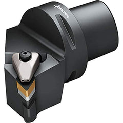 Walter - 0° Lead Angle, Indexable Turning Toolholder - 103mm OAL, Series DDUN-CAPTO-AUSSEN-P - USA Tool & Supply
