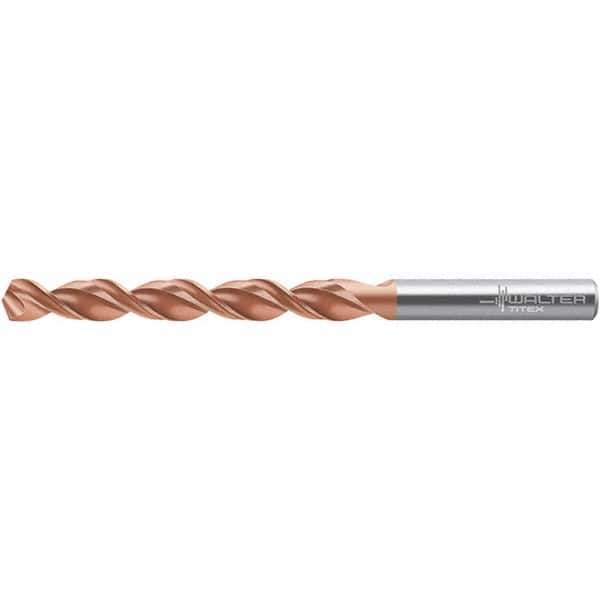 Walter-Titex - 19.5mm 130° High Speed Steel Jobber Drill - AlCrN Finish, Right Hand Cut, 205mm OAL - USA Tool & Supply