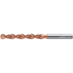 Walter-Titex - 19.5mm 130° High Speed Steel Jobber Drill - AlCrN Finish, Right Hand Cut, 205mm OAL - USA Tool & Supply