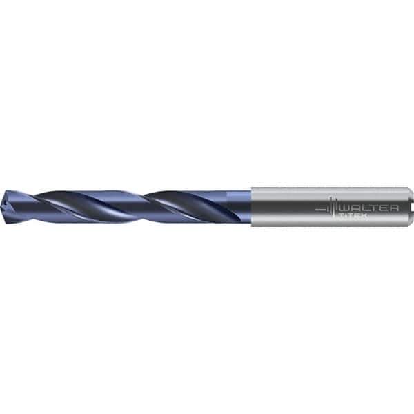 Walter-Titex - 16.1mm 140° Solid Carbide Jobber Drill - TiNAl Finish, Right Hand Cut, 143mm OAL - USA Tool & Supply