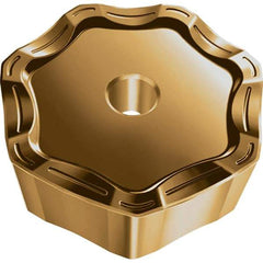 Walter - D27 Grade WKK25S Milling Insert - 5.8mm Thick, 14.5mm Inscribed Circle, 0.8mm Corner Radius - USA Tool & Supply