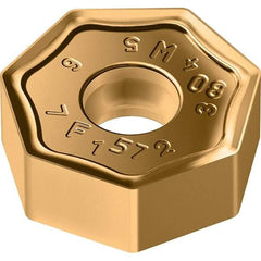 Walter - F57 Grade WSM35S Milling Insert - 4.6mm Thick, 14.5mm Inscribed Circle, 0.8mm Corner Radius - USA Tool & Supply