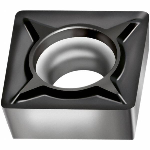 Walter - SCGT FM2 Grade WSM20S Turning Insert - TiAlN+Al2O3+(Al) Finish, 90° Square, 12.7mm Inscr Circle, 4.76mm Thick, 0.8mm Corner Radius - USA Tool & Supply
