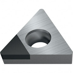 Walter - TCGW FS-1 Grade WDN10 Turning Insert - Polycrystaline Diamond Finish, 60° Triangle, 9.53mm Inscr Circle, 3.97mm Thick, 0.4mm Corner Radius - USA Tool & Supply