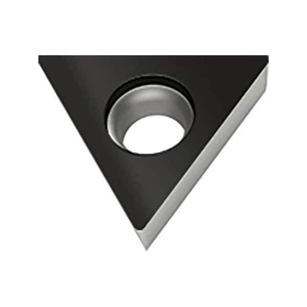 Walter - TCMW RK6 Grade WKK20S Turning Insert - TiCN+Al2O3+(TiCN) Finish, 60° Triangle, 6.35mm Inscr Circle, 2.38mm Thick, 0.4mm Corner Radius - USA Tool & Supply