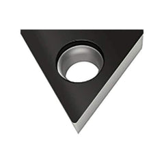 Walter - TCMW RK6 Grade WKK20S Turning Insert - TiCN+Al2O3+(TiCN) Finish, 60° Triangle, 6.35mm Inscr Circle, 2.38mm Thick, 0.4mm Corner Radius - USA Tool & Supply