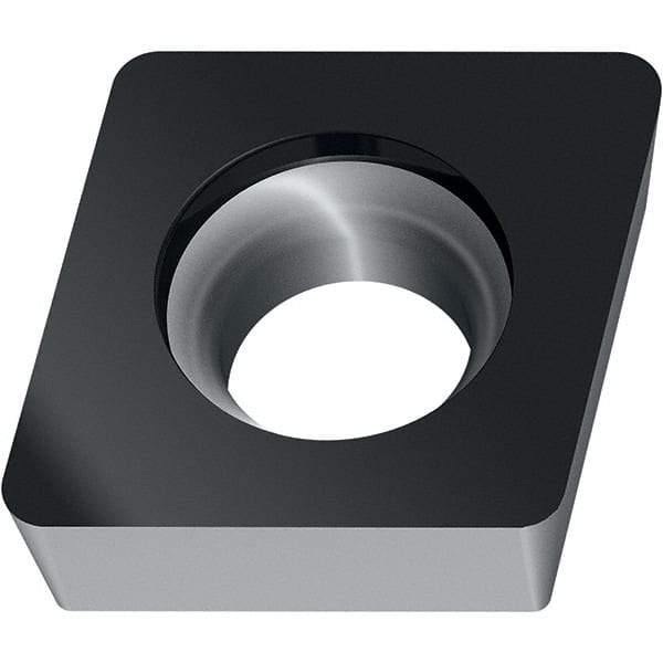 Walter - CCMW RK6 Grade WKK20S Turning Insert - TiCN+Al2O3+(TiCN) Finish, 80° Rhombic, 6.35mm Inscr Circle, 2.38mm Thick, 0.8mm Corner Radius - USA Tool & Supply
