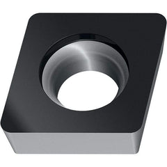 Walter - CCMW RK6 Grade WKK20S Turning Insert - TiCN+Al2O3+(TiCN) Finish, 80° Rhombic, 6.35mm Inscr Circle, 2.38mm Thick, 0.8mm Corner Radius - USA Tool & Supply