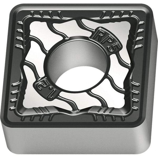 Walter - SNMG RP5 Grade WPP30S Turning Insert - TiCN+Al2O3+(TiCN) Finish, 90° Square, 25.4mm Inscr Circle, 9.53mm Thick, 2.4mm Corner Radius - USA Tool & Supply