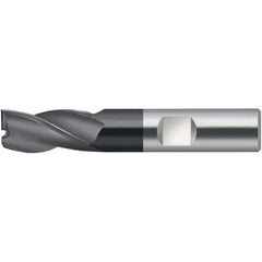 Walter-Prototyp - 15.7mm, 16mm LOC, 16mm Shank Diam, 82mm OAL, 3 Flute, Solid Carbide Square End Mill - TiAlN Finish, 30° Helix, Right Hand Cut, Right Hand Flute, Series MC716-W-3-A - USA Tool & Supply