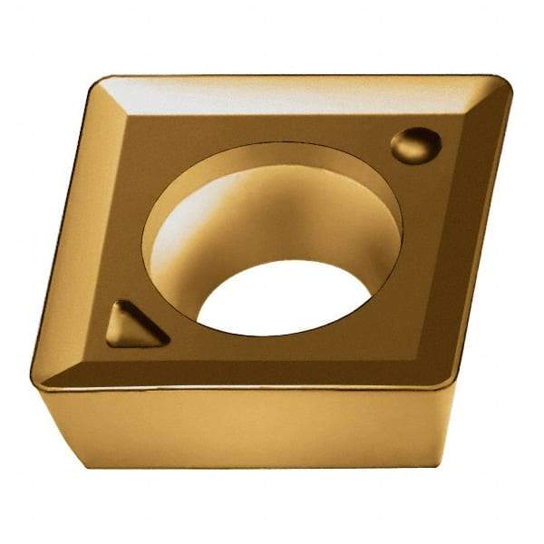 Walter - F57 Grade WSM35S Milling Insert - 3.18mm Thick, 8mm Inscribed Circle, 0.5mm Corner Radius - USA Tool & Supply