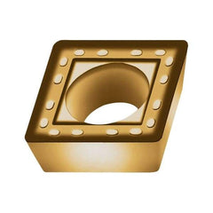 Walter - F55 Grade WKP25S Milling Insert - 3.18mm Thick, 6.35mm Inscribed Circle, 0.4mm Corner Radius - USA Tool & Supply