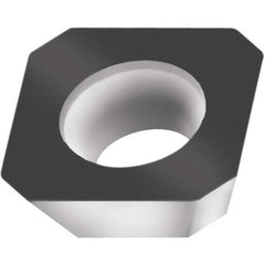 Walter - A57 Grade WKP25S Milling Insert - 4.76mm Thick, 12.7mm Inscribed Circle, 0.8mm Corner Radius - USA Tool & Supply