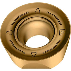 Walter - F67 Grade WSP45S Milling Insert - 3.97mm Thick, 10mm Inscribed Circle, 5mm Corner Radius - USA Tool & Supply