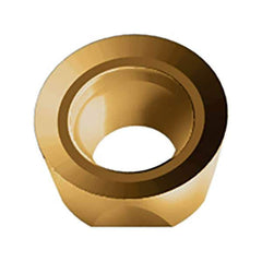 Walter - D57 Grade WSM45X Milling Insert - 3.97mm Thick, 10mm Inscribed Circle, 5mm Corner Radius - USA Tool & Supply