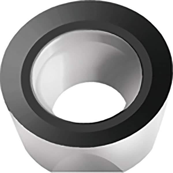Walter - G77 Grade WSP45S Milling Insert - 7.94mm Thick, 25mm Inscribed Circle, 12.7mm Corner Radius - USA Tool & Supply