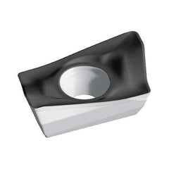 Walter - G56 Grade WSP45S Milling Insert - 3.18mm Thick, 6.75mm Inscribed Circle, 0.4mm Corner Radius - USA Tool & Supply