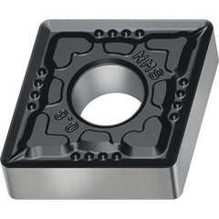 Walter - CNMG NMS Grade WSM20S Turning Insert - TiAlN+Al2O3+(Al) Finish, 80° Rhombic, 12.7mm Inscr Circle, 4.76mm Thick, 0.4mm Corner Radius - USA Tool & Supply