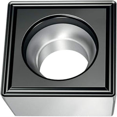 Walter - SCMT FM6 Grade WSM30S Turning Insert - TiAlN+Al2O3+(Al) Finish, 90° Square, 9.53mm Inscr Circle, 3.97mm Thick, 0.4mm Corner Radius - USA Tool & Supply