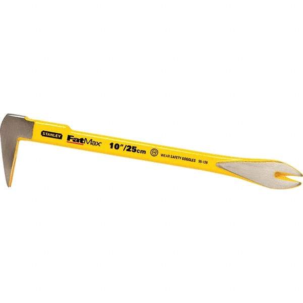 Stanley - Pry Bars Tool Type: Pry Bar Overall Length Range: Less than 12" - USA Tool & Supply