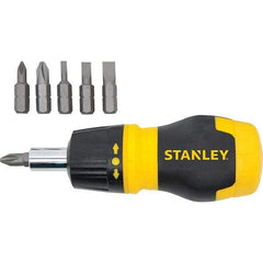 Stanley - Bit Screwdrivers Type: Multi-Bit Screwdriver Tip Type: Phillips; Slotted - USA Tool & Supply