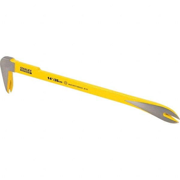 Stanley - Pry Bars Tool Type: Pry Bar Overall Length Range: 12" - 24.9" - USA Tool & Supply