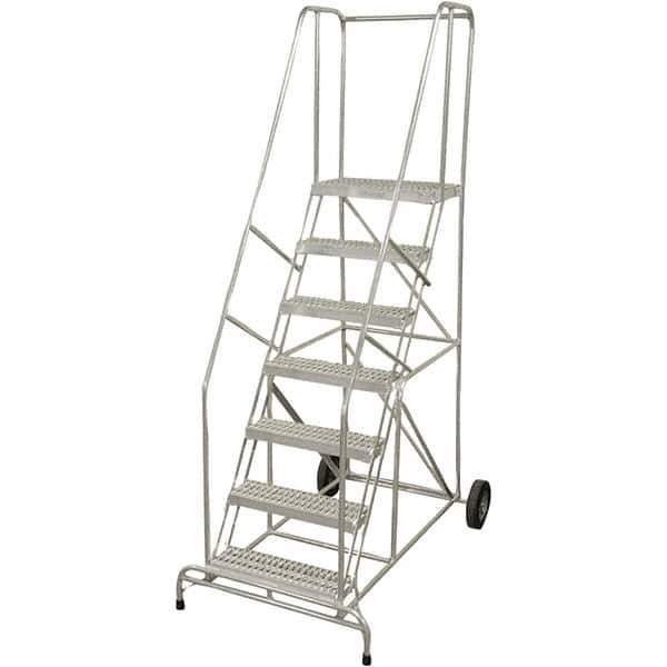 Cotterman - Rolling & Wall Mounted Ladders & Platforms Type: Rolling Warehouse Ladder Style: Rolling Safety Ladder - USA Tool & Supply