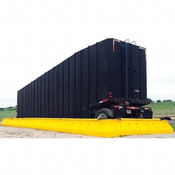 UltraTech - 60,089 Gal Polyethylene Containment Berm System - 2' High x 63' Wide x 63" Long - USA Tool & Supply