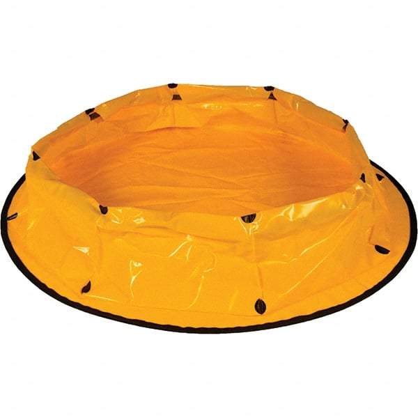 UltraTech - 100 Gal 10 oz Polyethylene Pop-Up Pool, Sprung Steel - 1' High x 64-1/2" Long - USA Tool & Supply