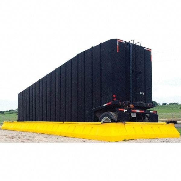 UltraTech - 14,336 Gal Polyethylene Containment Berm System - 3' High x 55' Wide x 11" Long - USA Tool & Supply