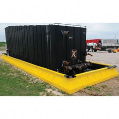 UltraTech - 3,978 Gal Polyethylene Containment Berm System - 1' High x 49' Wide x 10" Long - USA Tool & Supply