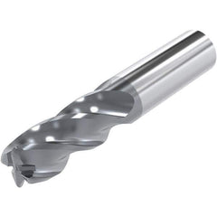 Niagara Cutter - 3/4", 4 Flute, Solid Carbide, 0.12" Corner Radius End Mill - 4" OAL, 30° Helix, Right Hand Flute, 1-1/2" LOC, Right Hand Cut - USA Tool & Supply