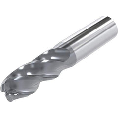 Niagara Cutter - 3/4", 4 Flute, Solid Carbide, 1/4" Corner Radius End Mill - 5" OAL, 30° Helix, Right Hand Flute, 2-1/4" LOC, Right Hand Cut - USA Tool & Supply