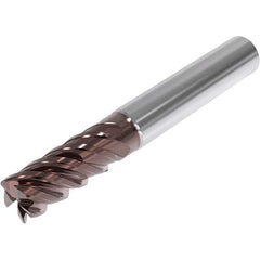 Seco - 20mm, 5 Flute, Single End, Solid Carbide, 1mm Corner Radius End Mill - 104mm OAL, 48° Helix, Right Hand Flute, 40mm LOC, Right Hand Cut, 51mm Extended Reach - USA Tool & Supply