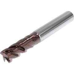 Seco - 20mm, 4 Flute, Single End, Solid Carbide, Corner Chamfer End Mill - 104mm OAL, 48° Helix, Right Hand Flute, 40mm LOC, Right Hand Cut, 51mm Extended Reach - USA Tool & Supply