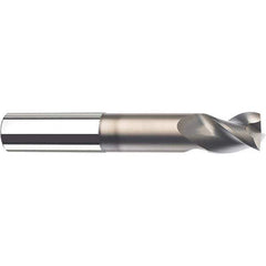 SGS - 20mm, 3 Flute, Single End, Solid Carbide, 0.0984" Corner Radius End Mill - 150mm OAL, 38° Helix, 25mm LOC, Right Hand Cut - USA Tool & Supply