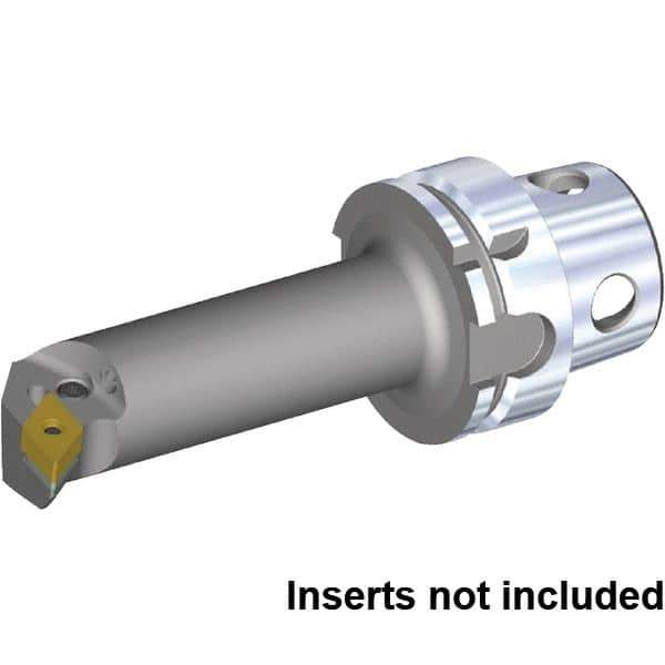Kennametal - Right Hand Cut, 32mm Min Bore Diam, Size KM4X63 Steel Modular Boring Cutting Unit Head - 88.33mm Max Bore Depth, Through Coolant, Compatible with DN.. 110408, DN.. 332 - USA Tool & Supply