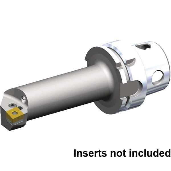 Kennametal - Right Hand Cut, 63mm Min Bore Diam, Size KM4X63 Steel Modular Boring Cutting Unit Head - 144.05mm Max Bore Depth, Through Coolant, Compatible with CN.. 432, CN.. 120408 - USA Tool & Supply