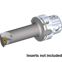 Kennametal - Right Hand Cut, 40mm Min Bore Diam, Size KM4X63 Steel Modular Boring Cutting Unit Head - 112.27mm Max Bore Depth, Through Coolant, Compatible with VB.. 160408 - USA Tool & Supply