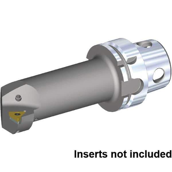 Kennametal - Right Hand Cut, 50mm Min Bore Diam, Size KM4X63 Steel Modular Boring Cutting Unit Head - 114.05mm Max Bore Depth, Through Coolant, Compatible with TC.. 16T308, TC.. 3252 - USA Tool & Supply